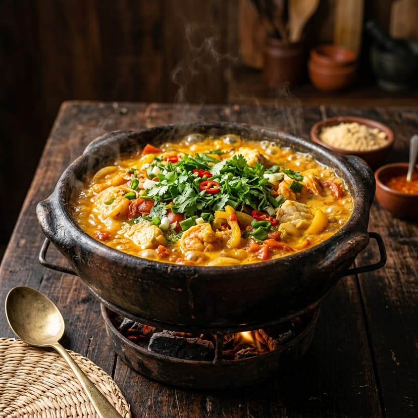 Moqueca na Panela de Barro